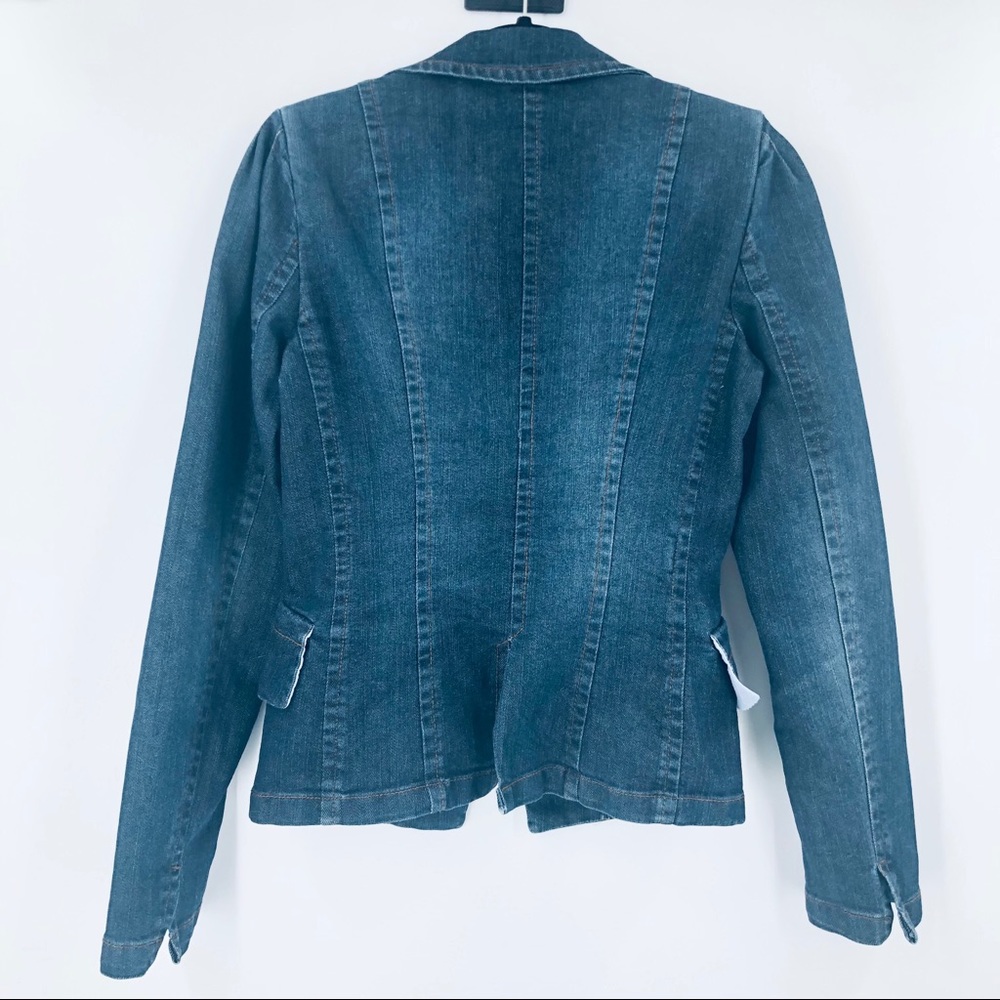 Zara | Fitted Denim Jacket - Picture 10 of 11